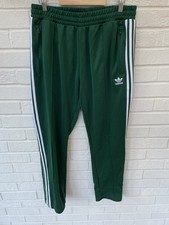 Adidas Originals Joggers Mens Xtra Large Green Straight Trefoil Firebird SST