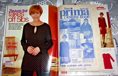 Vintage prima magazine with - magazine,