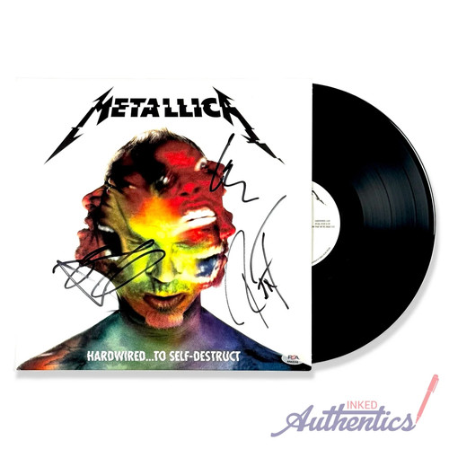 Metallica signed autographed - signed,
