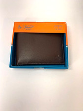 Original Penguin Mens Leather Bi-fold WT 32009N Wallet Black NEW IN BOX