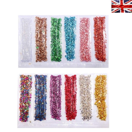Irregular crushed glass stones - irregular,