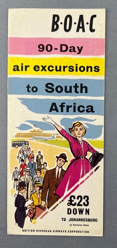 Boac south africa - africa, vintage