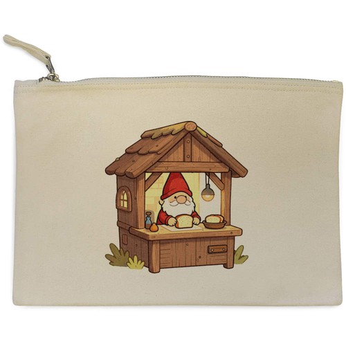 Gnome selling bread canvas - bread',