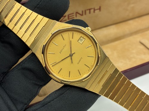 Vintage gold zenith mens - vintage,