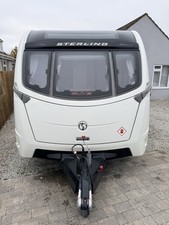 Sterling Elite 580 Caravan 2016 Island bed 4 Berth.