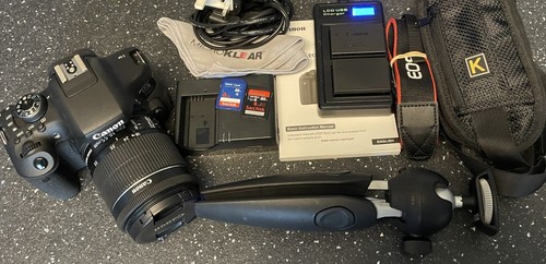 Canon eos 750d dslr 18 - 750d, 18-55mm
