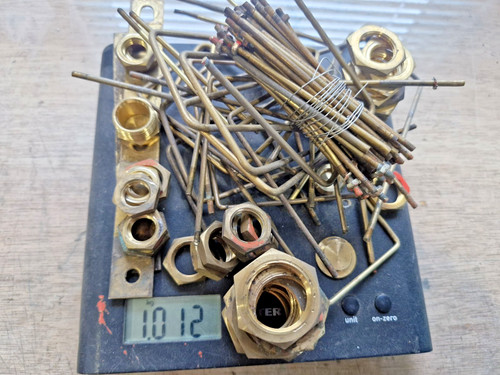 Scrap smelting brass 0kg - brass, 1.0kg