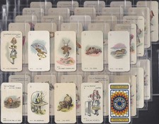 CARRERAS-FULL SET- ALICE IN WONDERLAND 1930 (ROUND CORNERS 48 CARDS) EXCELLENT