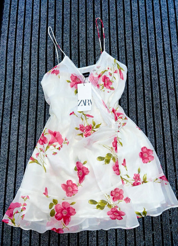 Zara women white floral - zara,