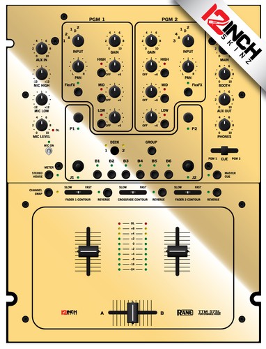 Rane ttm57 skin mirror - -,