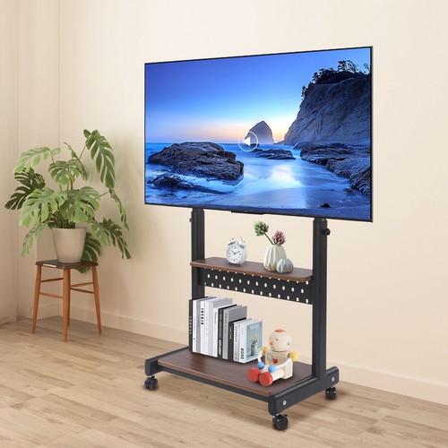 Modern stand with wheels - tv,