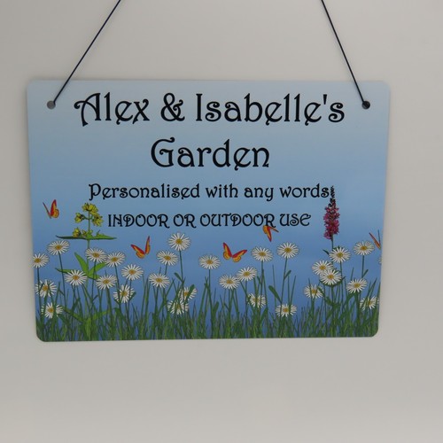 Personalised garden door - personalised,