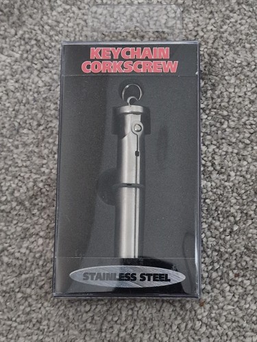 Stainless steel corkscrew - stainless,