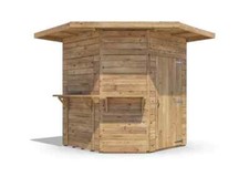 Dunster House Outdoor Bar 2.4m x 2.4m The Corner Hangover Garden Bar III