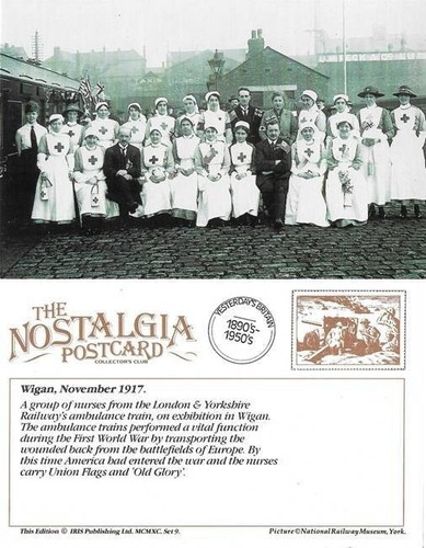 Railway postcard lancashire - lancashire, &