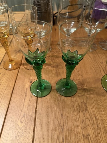 Vintage french twisted stem - vintage,