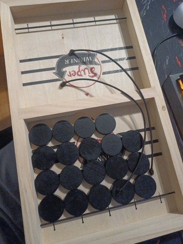 Sling puck game foosball - puck,