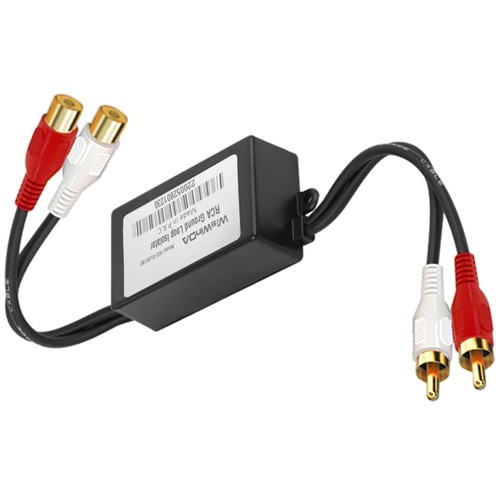Rca ground loop isolator hifi - loop,