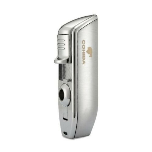 Silver windproof butane - silver,
