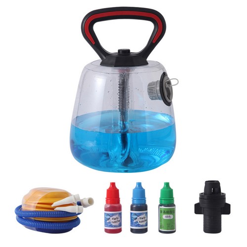 Water filled exercise weight - water-filled,
