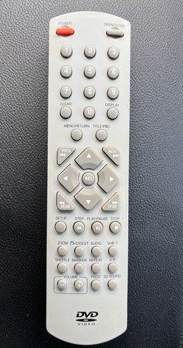 Daewoo 715 dvd - daewoo, remote