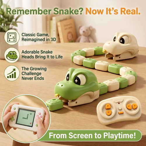 Magnetic eating snake - magnetic,