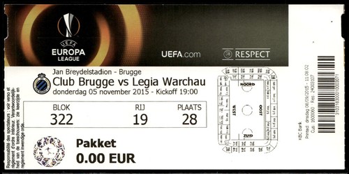 Ticket 2015 club - 2015,