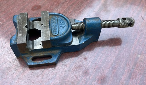 Record drill vice - drill,