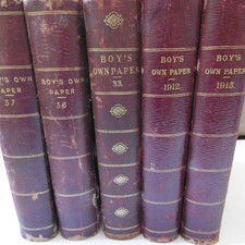 BOYS OWN PAPER 5 Volumes