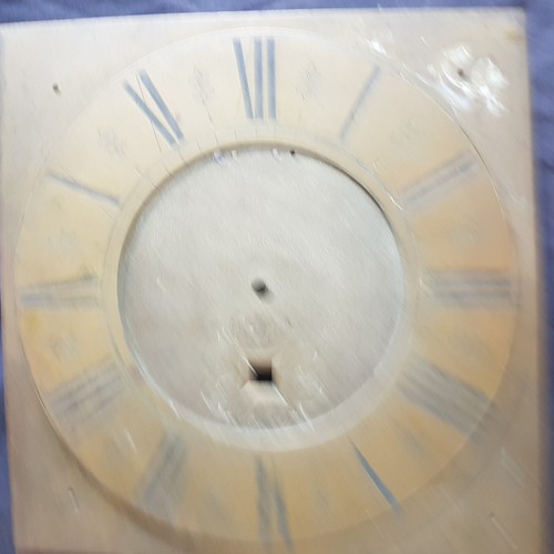 Antique longcase clock - longcase, face