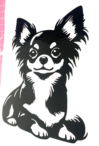 Chihuahua dog decal - dog, vinyl