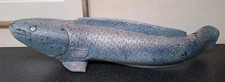 Large Heavy 6.1kg 82cm  Handmade Wooden Snakehead ? Fish Sculpture