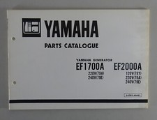 Parts Catalog Yamaha Generator