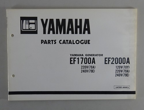 Parts catalog yamaha - parts,