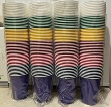 16oz American Party Disposable Cups Beer Pong Reusable Cups Mixed Colour1 50 PCS