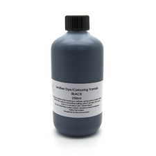Black leather dye - dye, for