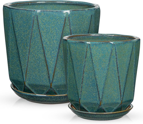 Ceramic plant pots inch - pots,