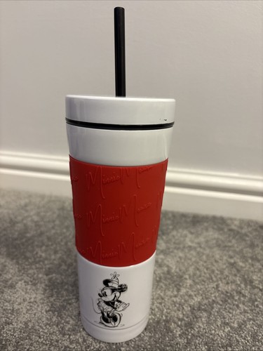 Minnie mouse cup with lid - mouse,