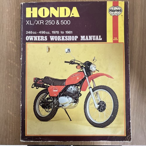 Honda 250 500 78 81 - honda, xr