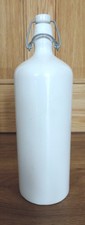 Glazed Clay Water Jug With Sealing Lid Capacity 1.2L Made In France