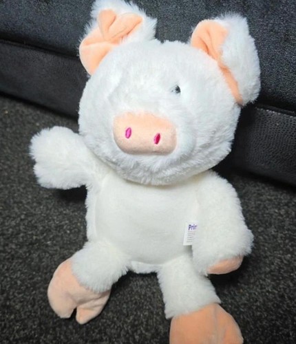 White fluffy sublimation - , pig
