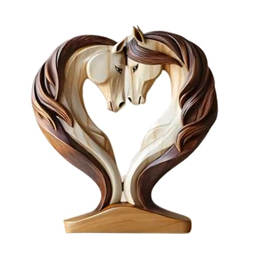 Horse head statue - head, decors