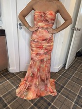 LIPSY SIZE 12 DRESS CORAL