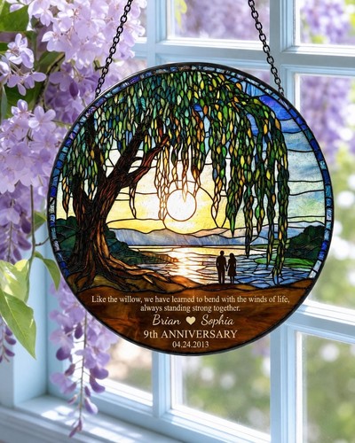 9th anniversary willow tree - 9th,