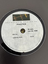 DUBPLATE Photek - Lightning Remix / Seven Samurai Rmx 12” Ex Goldie Collection