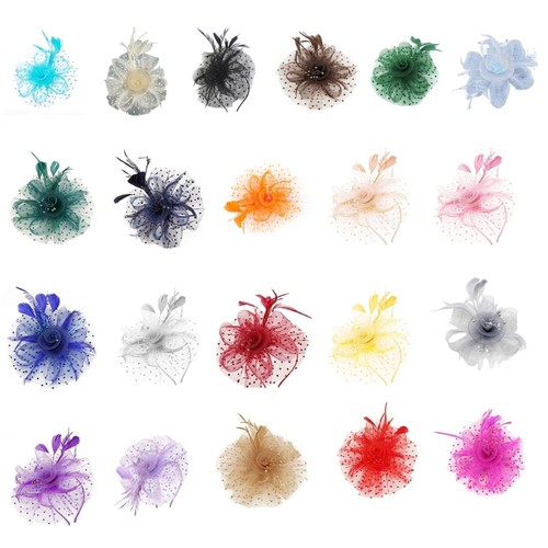 Elegant feather headpiece for - feather,