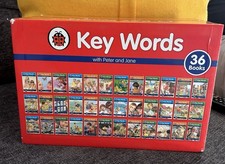 Ladybird Key Words with Peter and Jane Book Collection, 36 Books, Ages 5-7