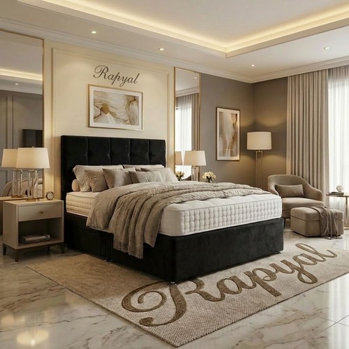 Plush divan bed set - plush,
