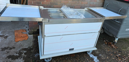 Mobile bain marie - mobile, with