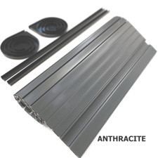 Tambour Door ( Roller Door ) Campervan Motorhome Quality ANTHRACITE finish